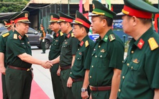 Đại tướng Nguyễn Trọng Nghĩa làm việc với nhiều đơn vị tại Đà Nẵng