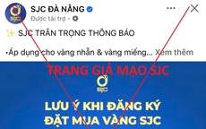 Công ty SJC thông báo khẩn sau khi Fangape bị tấn công