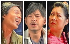 Hồng Vân, Tuấn Dũng, Đinh Mạnh Phúc tung hứng trong vở hài kịch "Già gân"