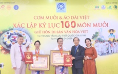 100 món muối độc đáo cùng áo dài Việt được vinh danh