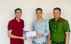 Phát hiện gần 57 triệu đồng “bỏ quên” tại trụ ATM, chàng trai giao nộp công an