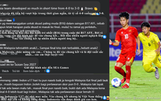 Fan Indonesia mỉa mai U17 Malaysia, CĐV nước nhà động viên