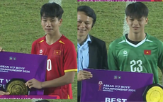 Hai tuyển thủ U17 Việt Nam được AFF vinh danh