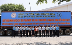 Sanna Khánh Hòa xuất khẩu lô hàng nước giải khát đầu tiên sang Mỹ