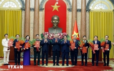 Tổng Bí thư, Chủ tịch nước Tô Lâm trao Quyết định bổ nhiệm các thành viên Chính phủ