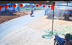 CLIP: Cộng đồng mạng bức xúc về sự bất cẩn của hai tài xế xe tải