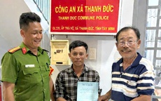 Hành động đẹp của nam thanh niên nhặt được ví có tiền, USD và vàng