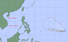 Xuất hiện áp thấp nhiệt đới dự báo mạnh lên thành bão, có vào Biển Đông?