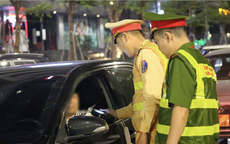 Kiểm tra đồng loạt, CSGT xử lý nhiều trường hợp vi phạm nồng độ cồn