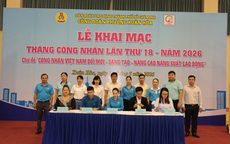 Công đoàn phường Xuân Hòa tiếp sức người lao động 
