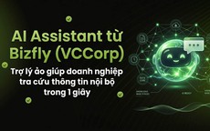 AI Assistant từ Bizfly (VCCorp) - Trợ lý ảo giúp doanh nghiệp tra cứu thông tin nội bộ trong 1 giây