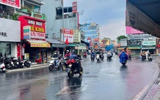 Mưa xuất hiện ở TPHCM sau nhiều ngày nắng gắt