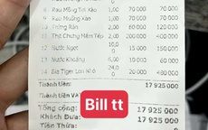 Vụ hóa đơn bữa ăn 18 triệu đồng ở Sầm Sơn: Người đăng bill bất ngờ vì bỗng nổi tiếng
