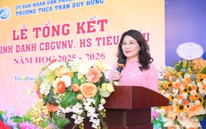 Xúc động lời dặn dò của cô Hiệu trưởng với các học sinh lớp 9