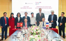 Agribank ký kết Hợp đồng tín dụng Hạn mức tài chính khí hậu với Cơ quan Phát triển Pháp