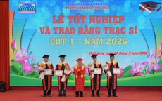 Trường Đại học Cửu Long trao bằng tốt nghiệp cho 157 thạc sĩ