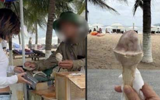 Bán que kem 100.000 đồng cho khách Thái, người bán hàng rong ở Nha Trang bị xử phạt