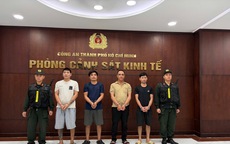 Công an TPHCM bắt 4 người làm giá đỗ sử dụng nước "kẹo"