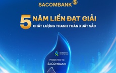 SACOMBANK 5 năm liền đạt giải thưởng chất lượng thanh toán quốc tế xuất sắc từ Standard Chartered