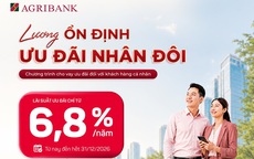 Agribank cho vay ưu đãi khách hàng cá nhân có nguồn thu nhập từ lương