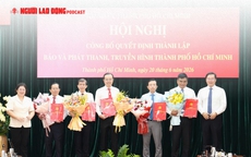 Công bố quyết định thành lập Báo và Phát thanh, Truyền hình TPHCM