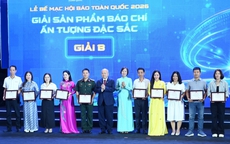 Bế mạc Hội báo toàn quốc 2026: Báo Người Lao Động nhận giải B sản phẩm báo chí ấn tượng đặc sắc