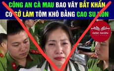 Cà Mau làm rõ thông tin "làm tôm khô bằng cao su non"