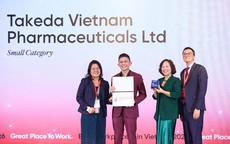 Takeda Việt Nam dẫn đầu bảng xếp hạng “Nơi làm việc tốt nhất Việt Nam 2026”