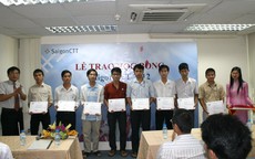 SaigonCTT trao 40 học bổng cho sinh viên CNTT