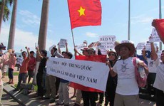 Miền Trung hừng hực khí thế phản đối Trung Quốc