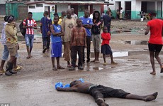 Thi thể nạn nhân Ebola bị chó ăn thịt ở Liberia