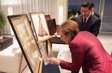 Thủ tướng Đức tặng quà nhạy cảm cho Chủ tịch Trung Quốc