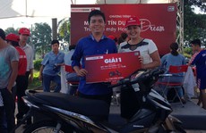 Techcombank trao Giải nhất Chương trình “Mở thẻ Dreamcard, trúng xe máy Honda”