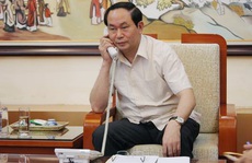 Bộ trưởng Trần Đại Quang điện đàm với Bộ trưởng CA Trung Quốc