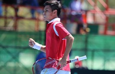 Hoàng Thiên giành chiến thắng ở Davis Cup 2014