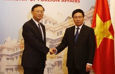 Phó Thủ tướng Phạm Bình Minh và Ủy viên Quốc vụ Dương Khiết Trì hội đàm