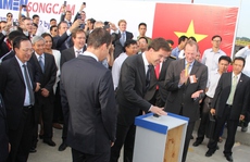 Thủ tướng Hà Lan tới Hải Phòng nhấn nút hạ thủy tàu biển