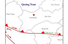 Quảng Nam: 2 trận động đất liên tiếp ở Bắc Trà My và Quế Sơn