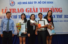 Báo Người Lao Động đoạt 3 giải báo chí TP HCM lần thứ 32