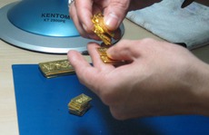 Giá vàng tăng mạnh vào cuối ngày