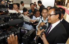 Quốc hội Campuchia chấp nhận ông Sam Rainsy là nghị sĩ