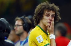David Luiz mếu máo nói lời xin lỗi CĐV Brazil