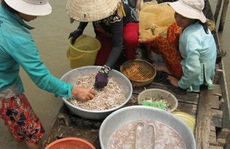 Xôn xao mùa cá mờm trên sông Vàm Nao