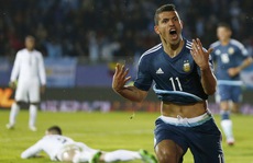 Vắng Suarez, Uruguay trắng tay trước Argentina