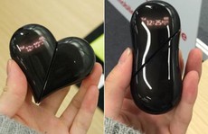 Độc đáo mẫu điện thoại hình trái tim