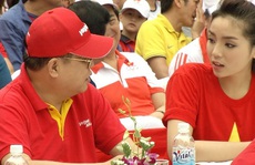 Hoa hậu Kỳ Duyên tham gia “Ngày chạy Olympic vì sức khỏe nhân dân”