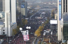 Hàn Quốc: '1 triệu người' biểu tình đòi tổng thống từ chức