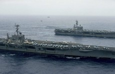 Tin tặc Trung Quốc tấn công tàu sân bay Mỹ ở biển Đông