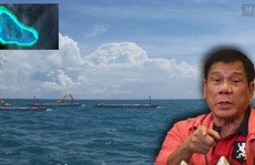 Philippines phát hiện sà lan Trung Quốc ở bãi cạn Scarborough