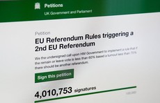 Brexit: 'Sẽ không có cuộc trưng cầu dân ý thứ hai'